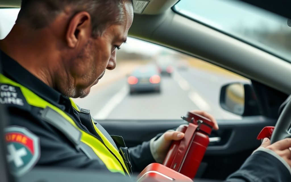 Różnica między wyposażeniem obowiązkowym a zalecanym w samochodzie – co sprawdza policja