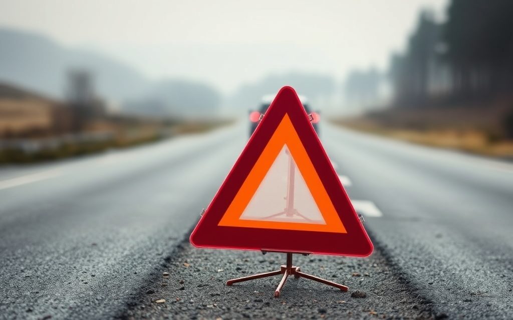 Jak ustawić trójkąt ostrzegawczy: odległość 100 m i 30–50 m, wysokość oraz najczęstsze błędy
