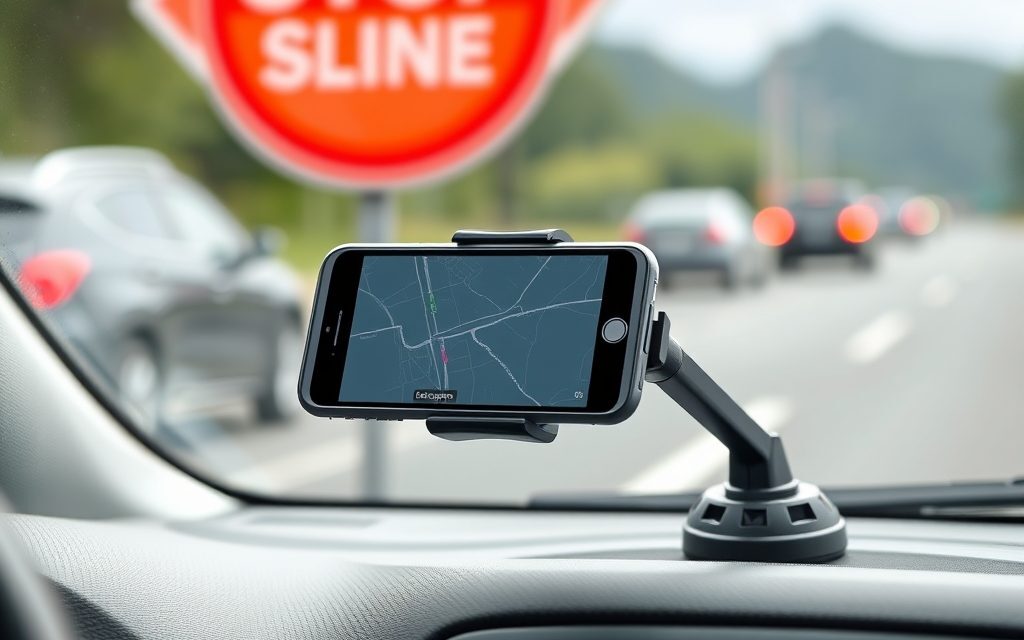 Uchwyt na telefon w samochodzie a przepisy: kiedy wolno, a kiedy grozi mandat 500 zł i 12 punktów