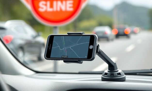 Uchwyt na telefon w samochodzie a przepisy: kiedy wolno, a kiedy grozi mandat 500 zł i 12 punktów